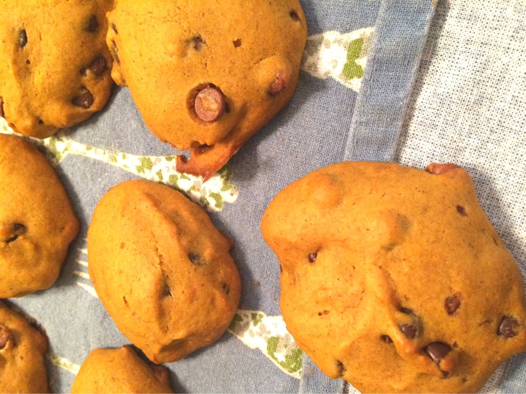 pumpkin pie spice cookies