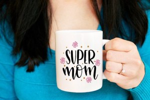 super mom mug