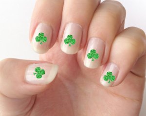 Shamrock Nail Decals