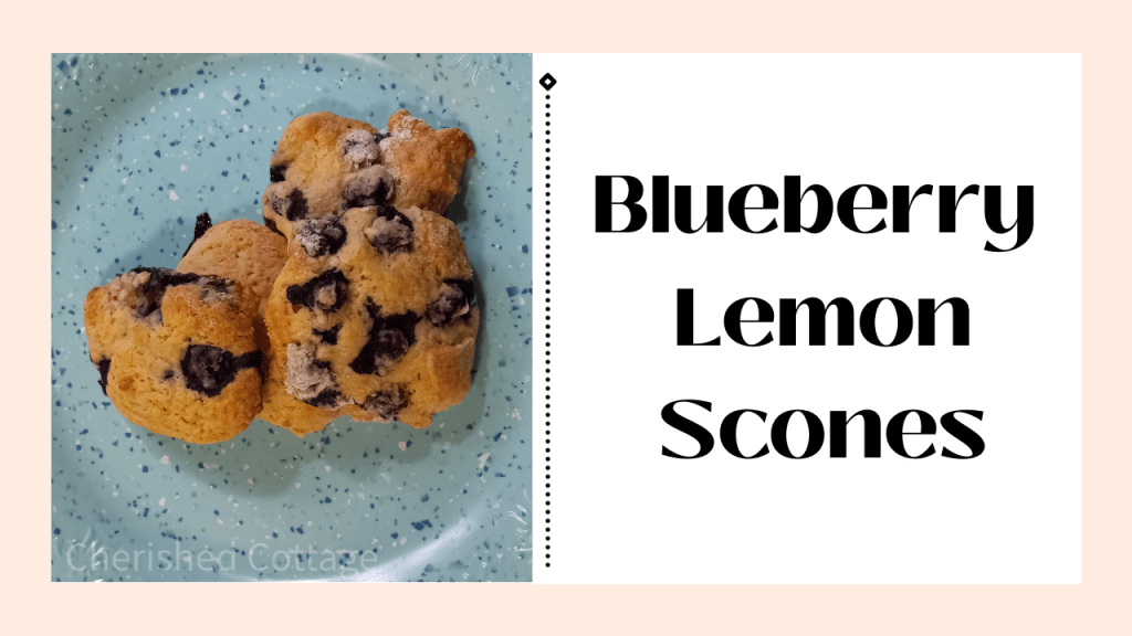 Blueberry Lemon Scones
